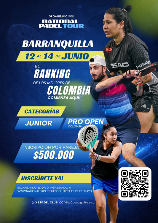 National Padel Tour - 2ª Parada - El ranking de los mejores de Colombia comienza aquí